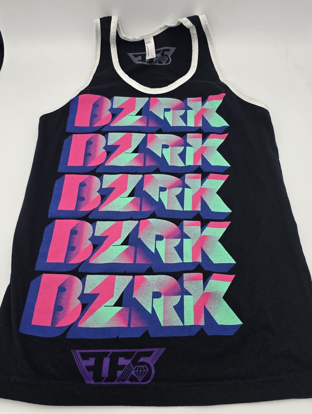 Family Force 5 FF5 Band Merch Tank Top Shirt BZRK (Berserk) Unisex XS ExtraSmall